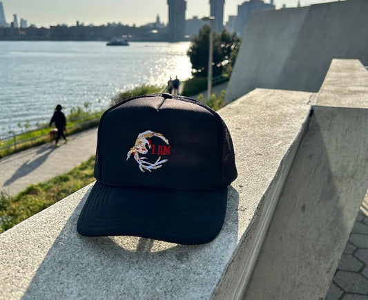 I Am Logo Foam trucker hat