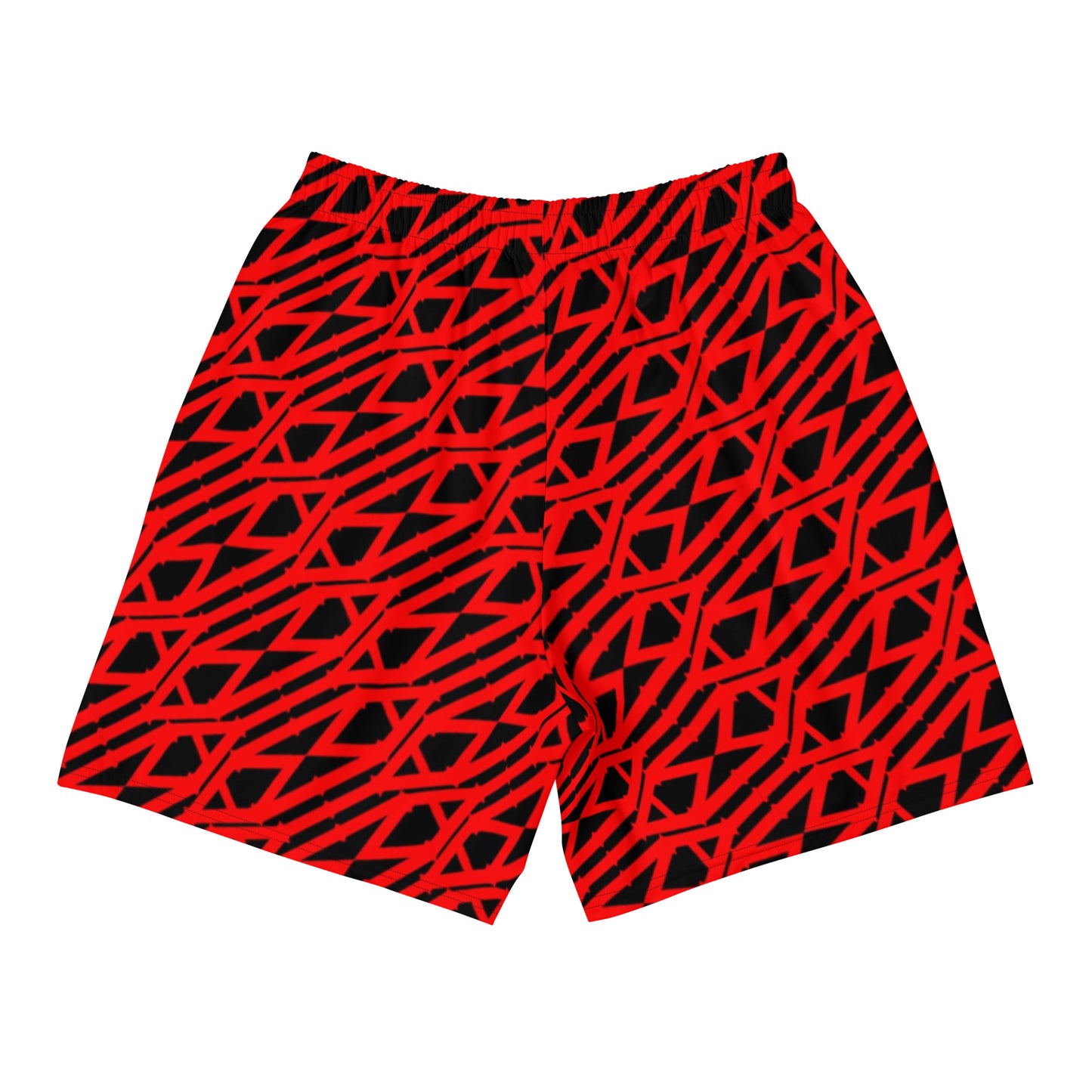 I Am pattern Men's Recycled Athletic Shorts