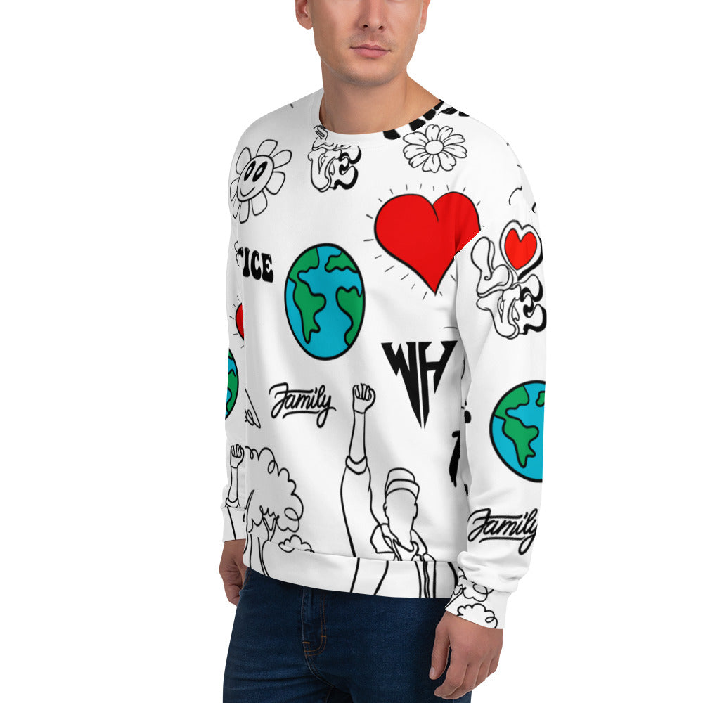 World healer Unisex Sweatshirt