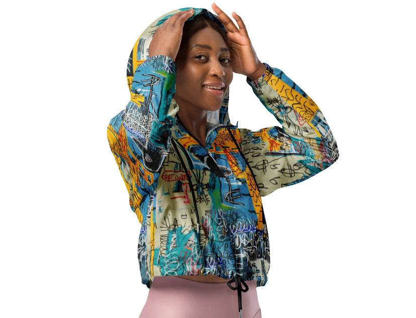 Art’s crown Women’s cropped windbreaker