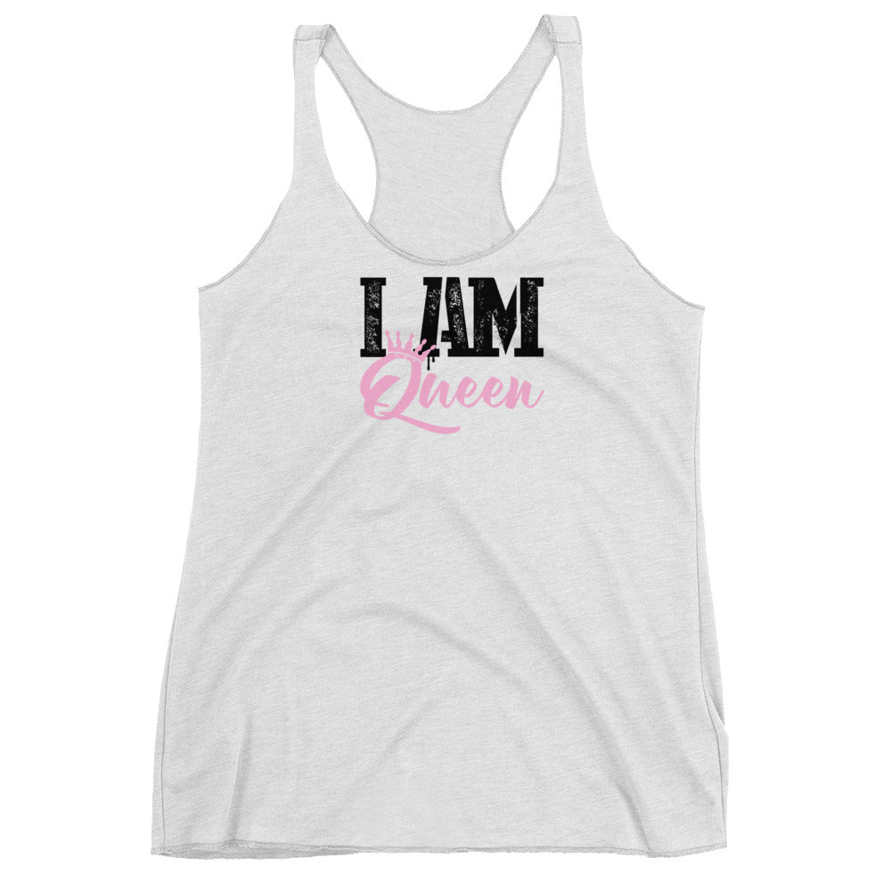 I Am Queen Women's Racerback Tank