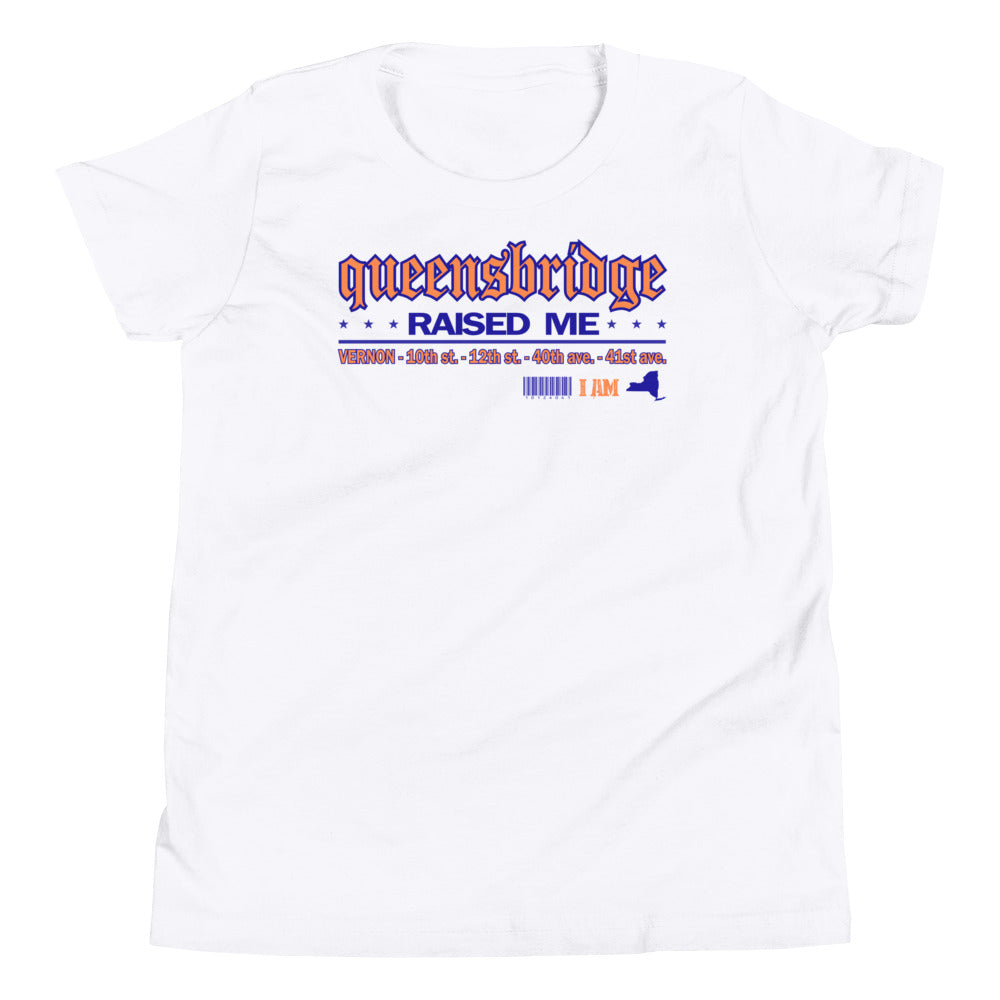 Qb Raised me Youth Short Sleeve T-Shirt