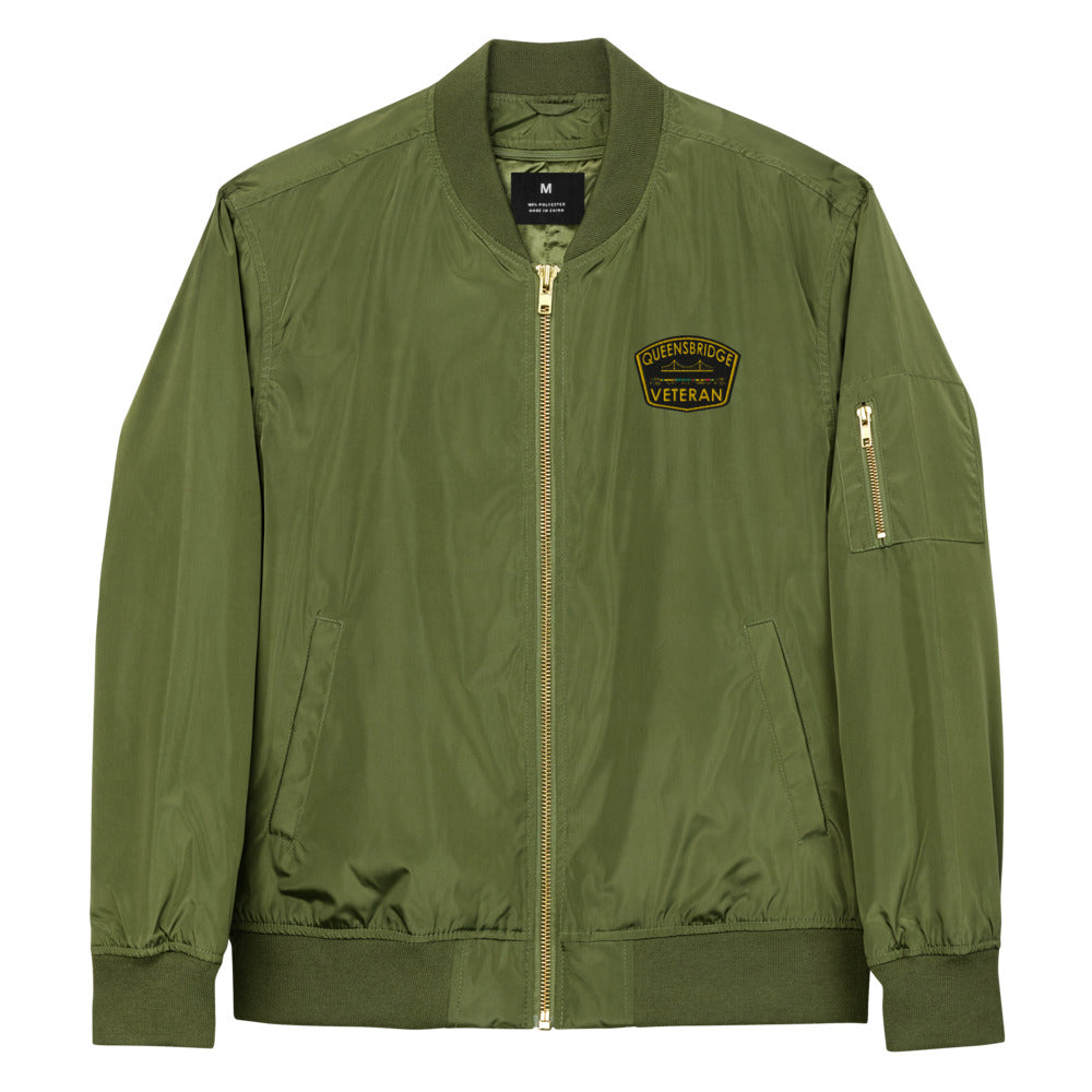 QB Veteran Premium bomber jacket