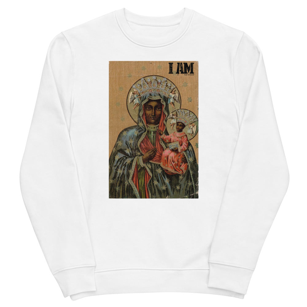 Black Madonna Unisex eco sweatshirt