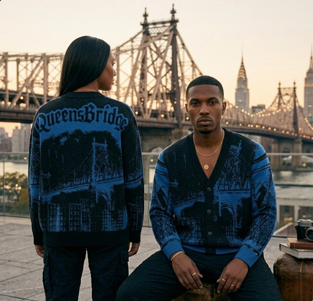 QueensBridge Knitted cardigan