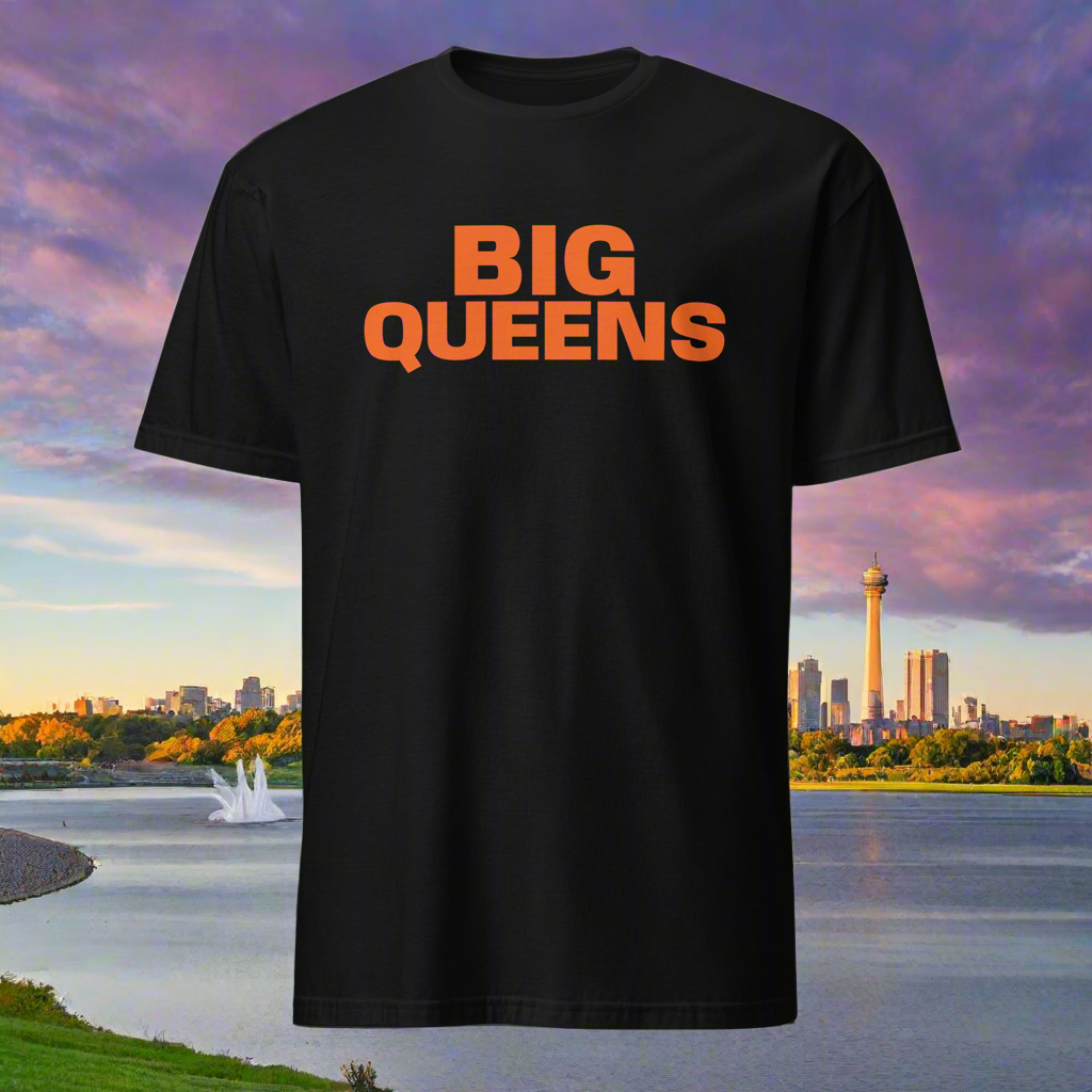 BIG QUEENS  all caps Short-Sleeve Unisex T-Shirt
