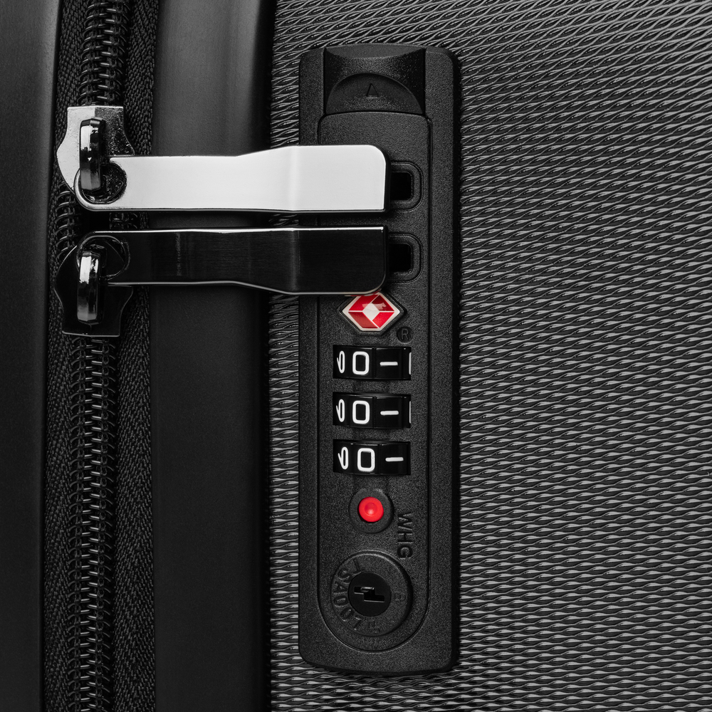 QB vet Hard-shell suitcase