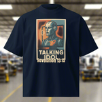 The Truth !! Unisex organic oversized high neck t-shirt