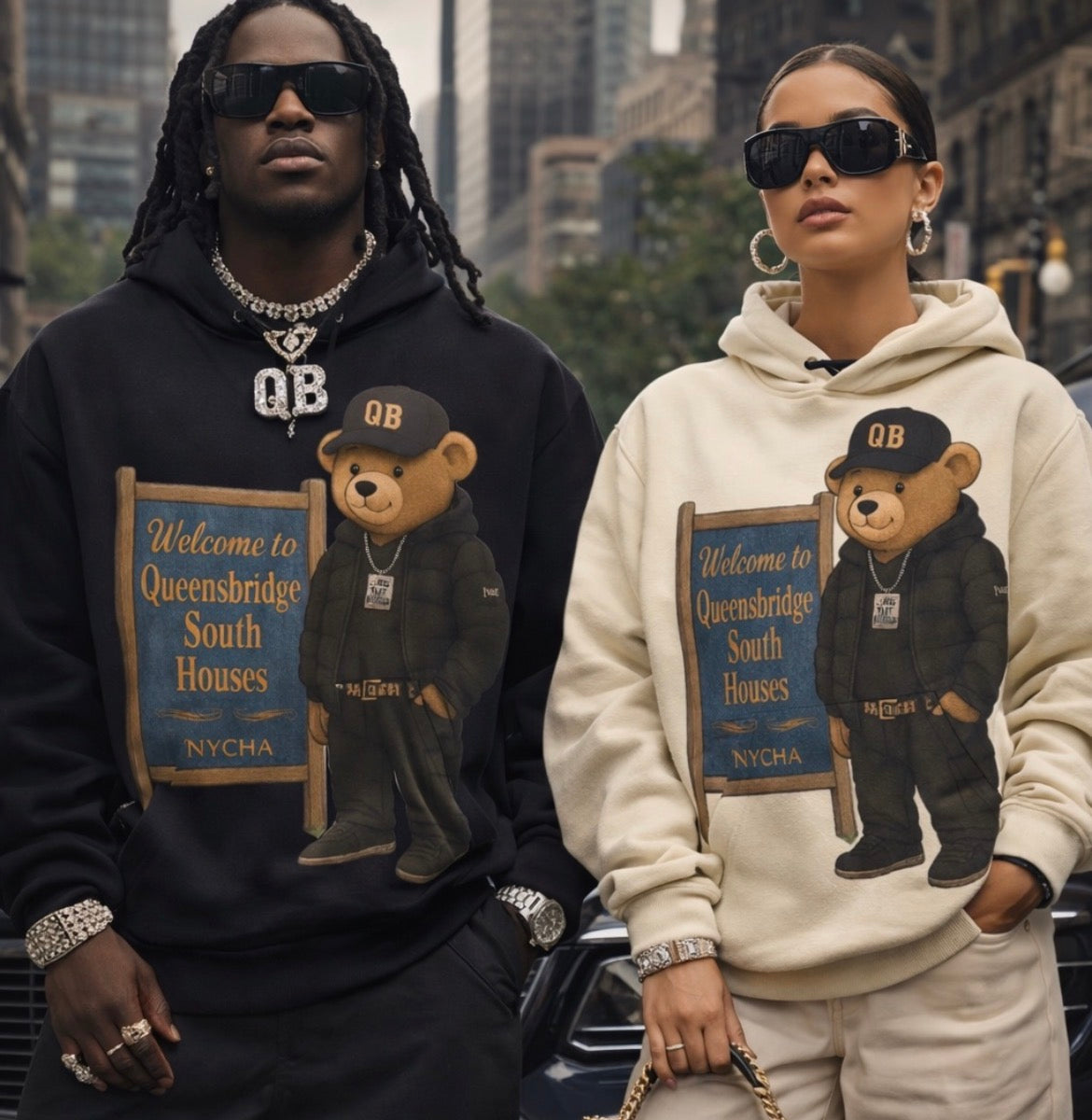 Black Bear Qb Unisex Hoodie