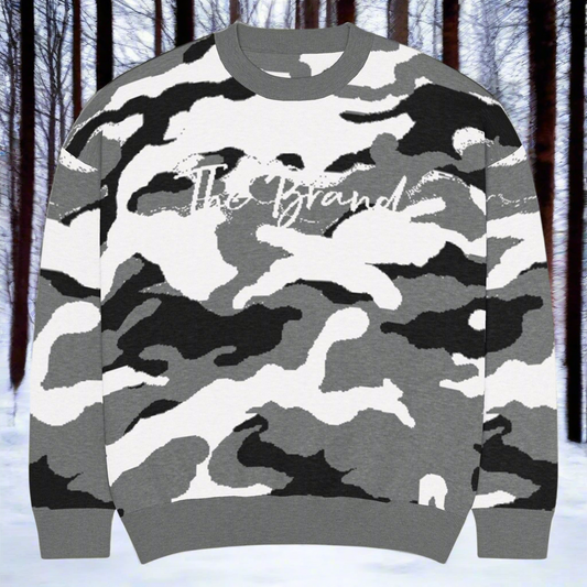 The Brand Relaxed fit knitted crew neck sweater