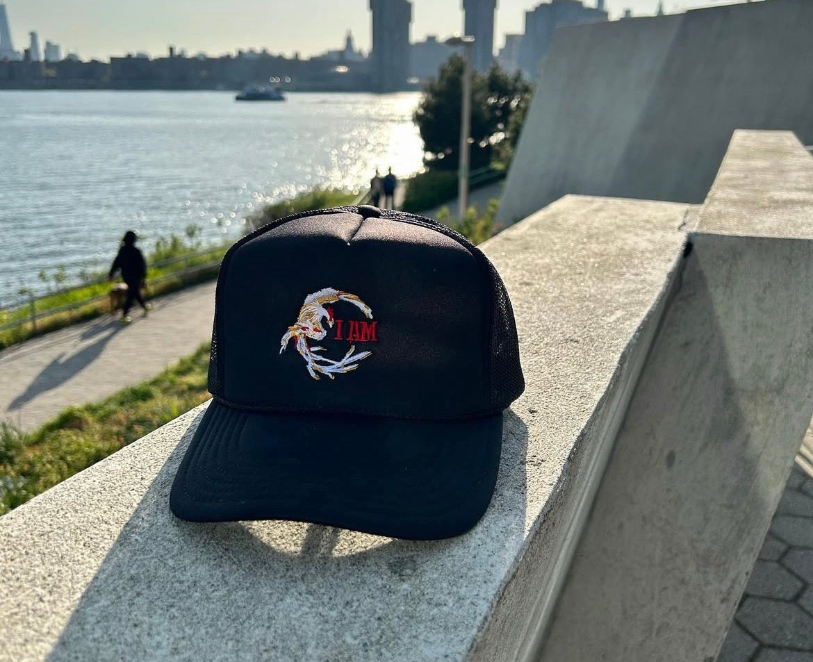 I Am Logo Foam trucker hat