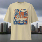 Big Queens !! Unisex organic oversized high neck t-shirt