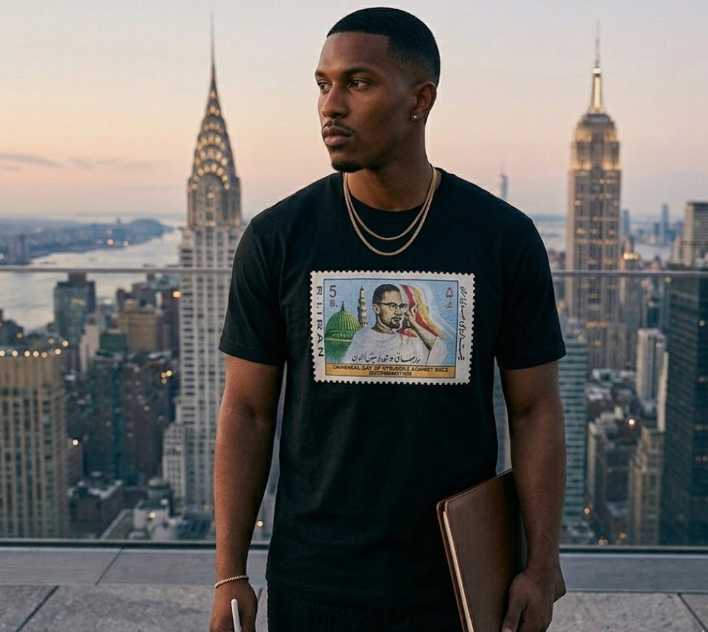 Malcom stamp Short Sleeve T-shirt