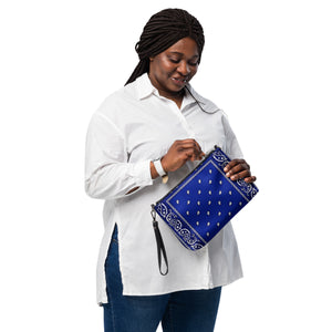 Blue Bandanna Crossbody bag