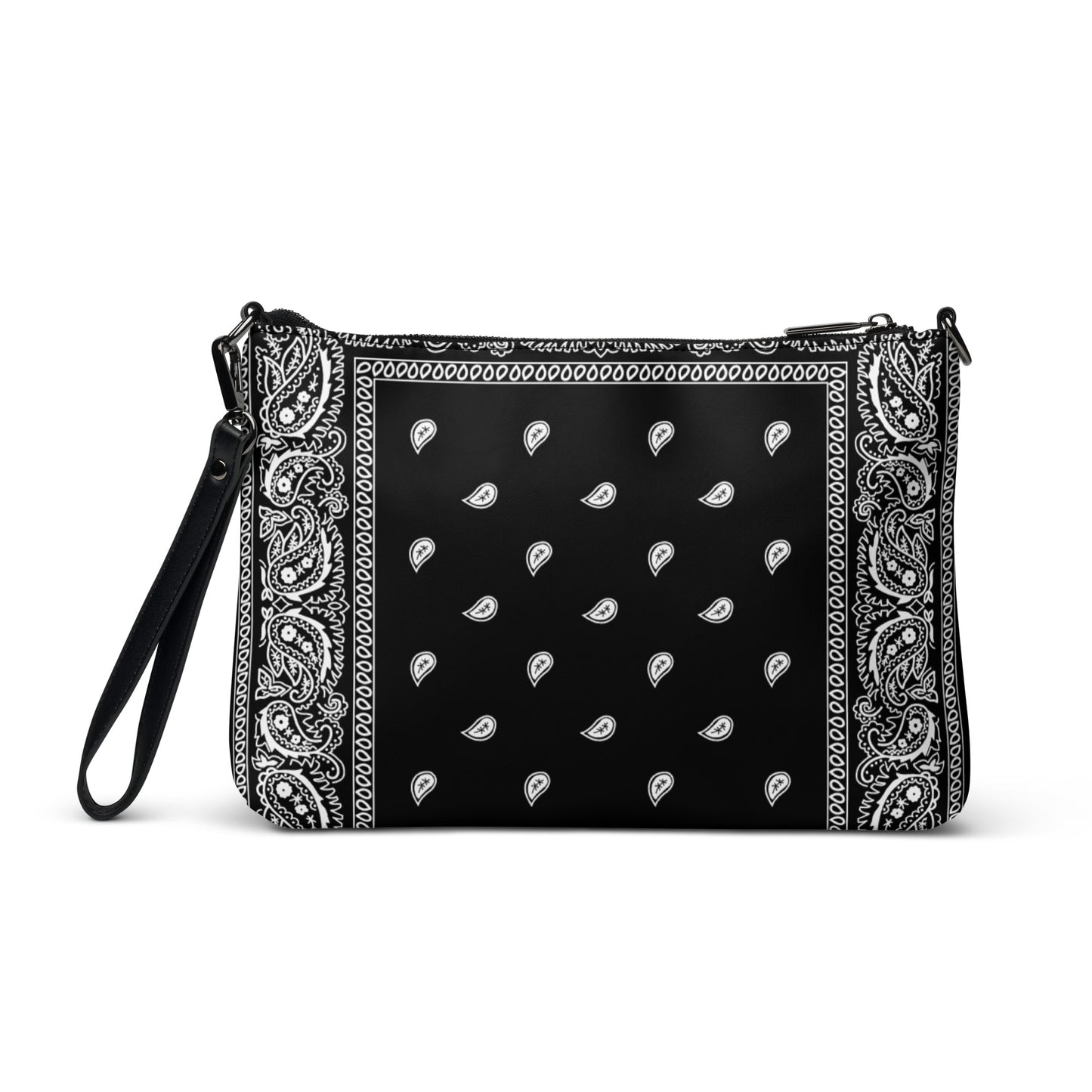 Black Bandanna Crossbody bag