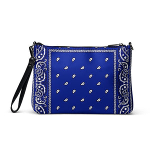 Blue Bandanna Crossbody bag