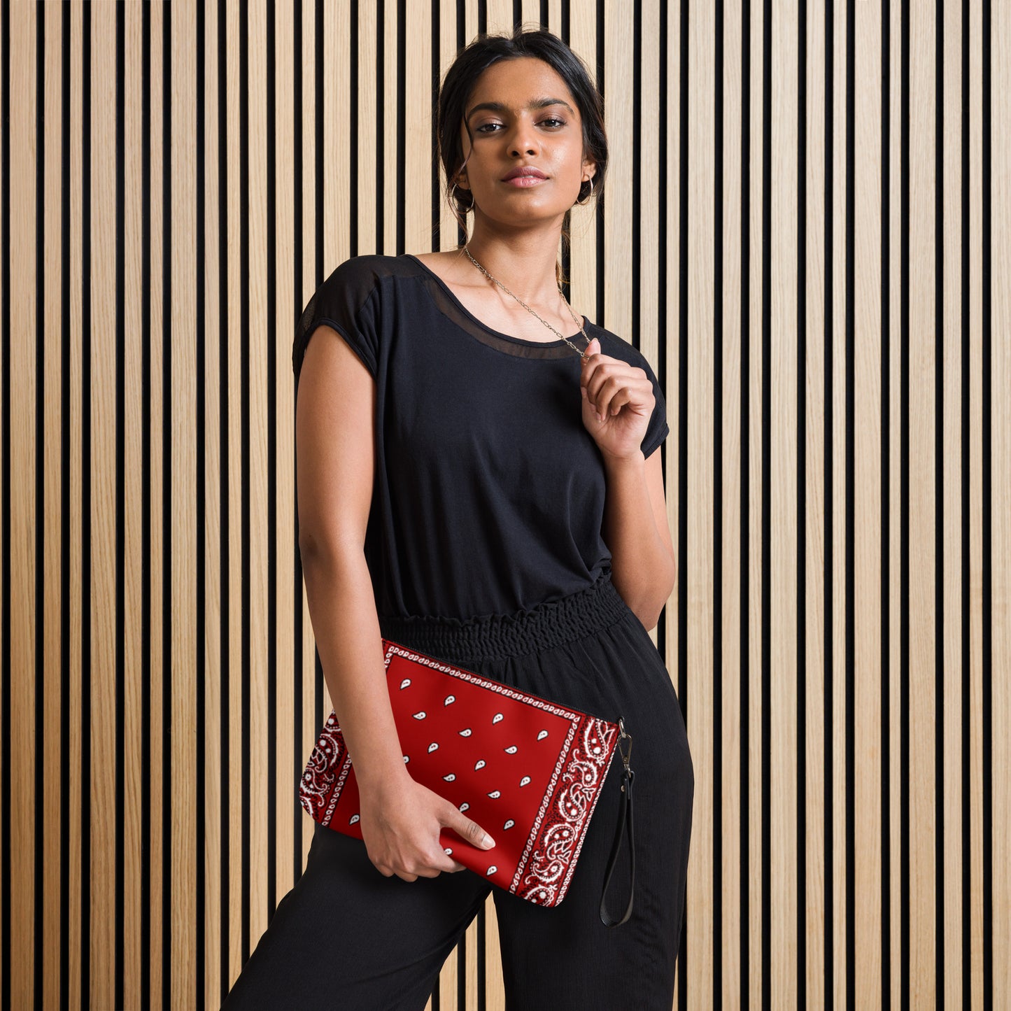 Red Bandanna Crossbody bag