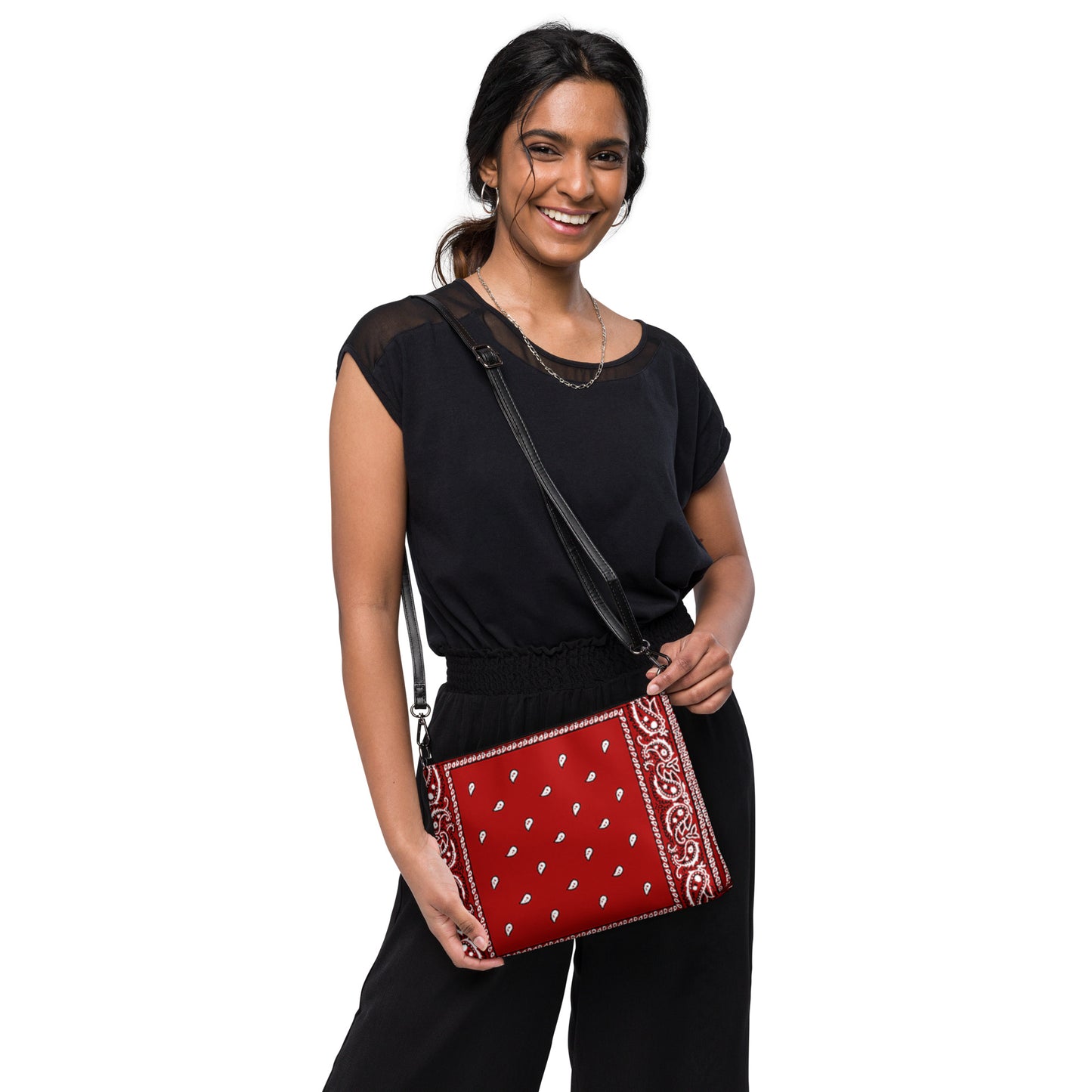 Red Bandanna Crossbody bag