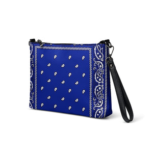 Blue Bandanna Crossbody bag