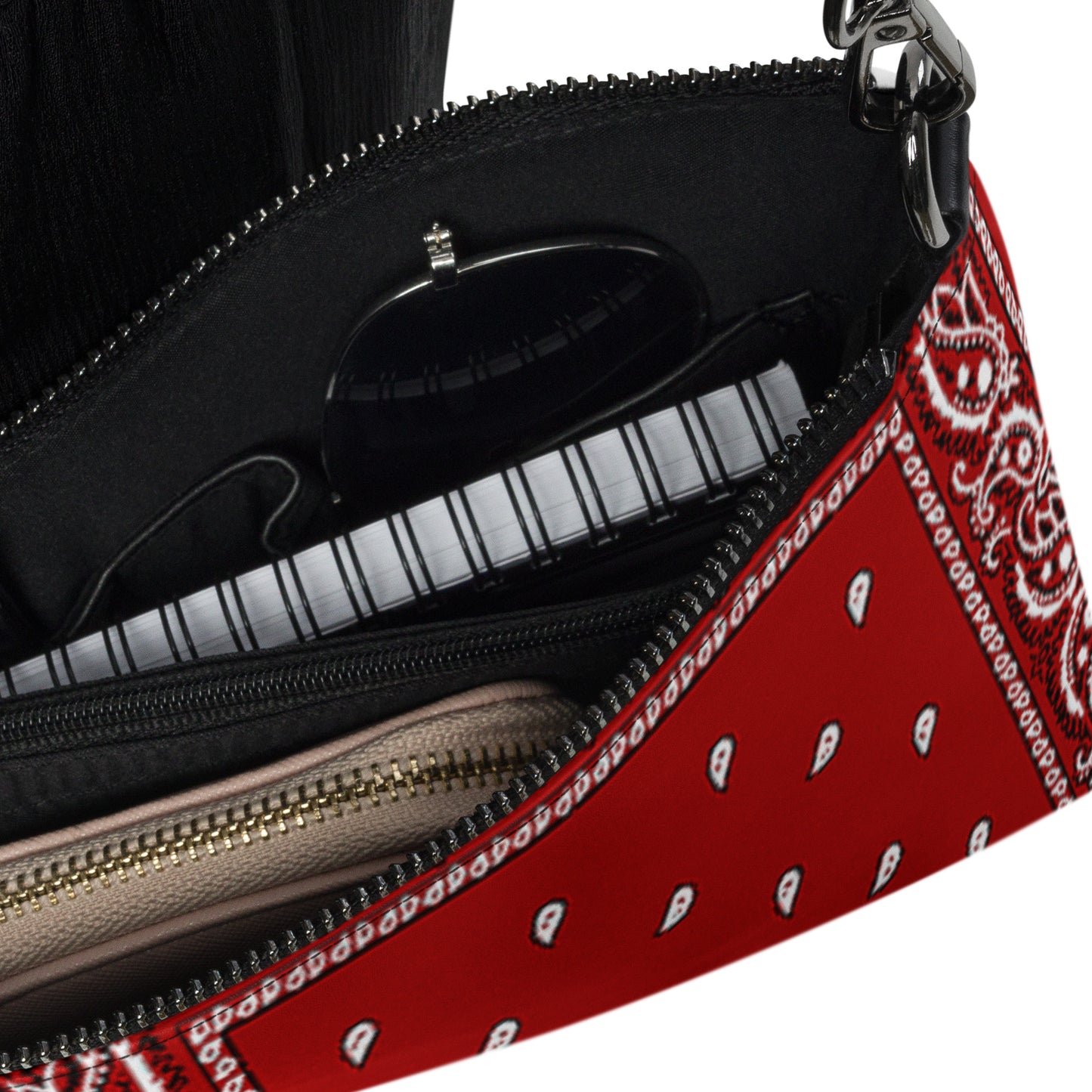 Red Bandanna Crossbody bag