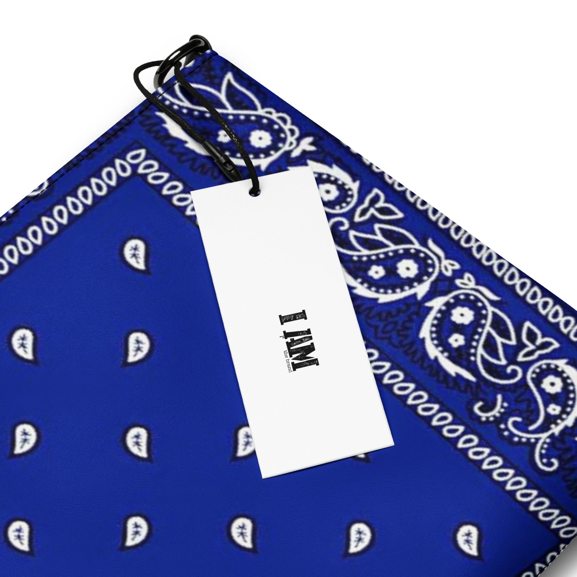 Blue Bandanna Crossbody bag