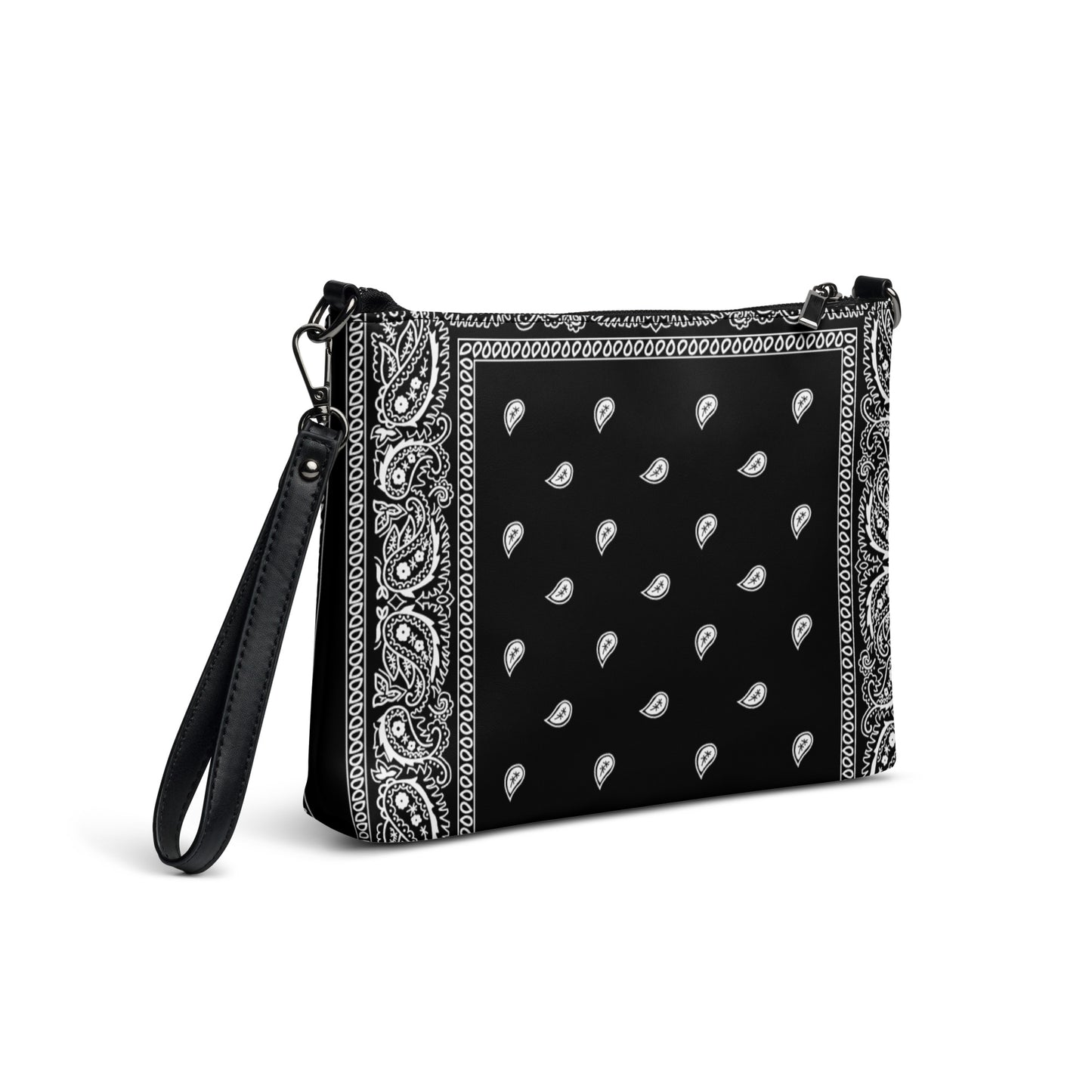 Black Bandanna Crossbody bag
