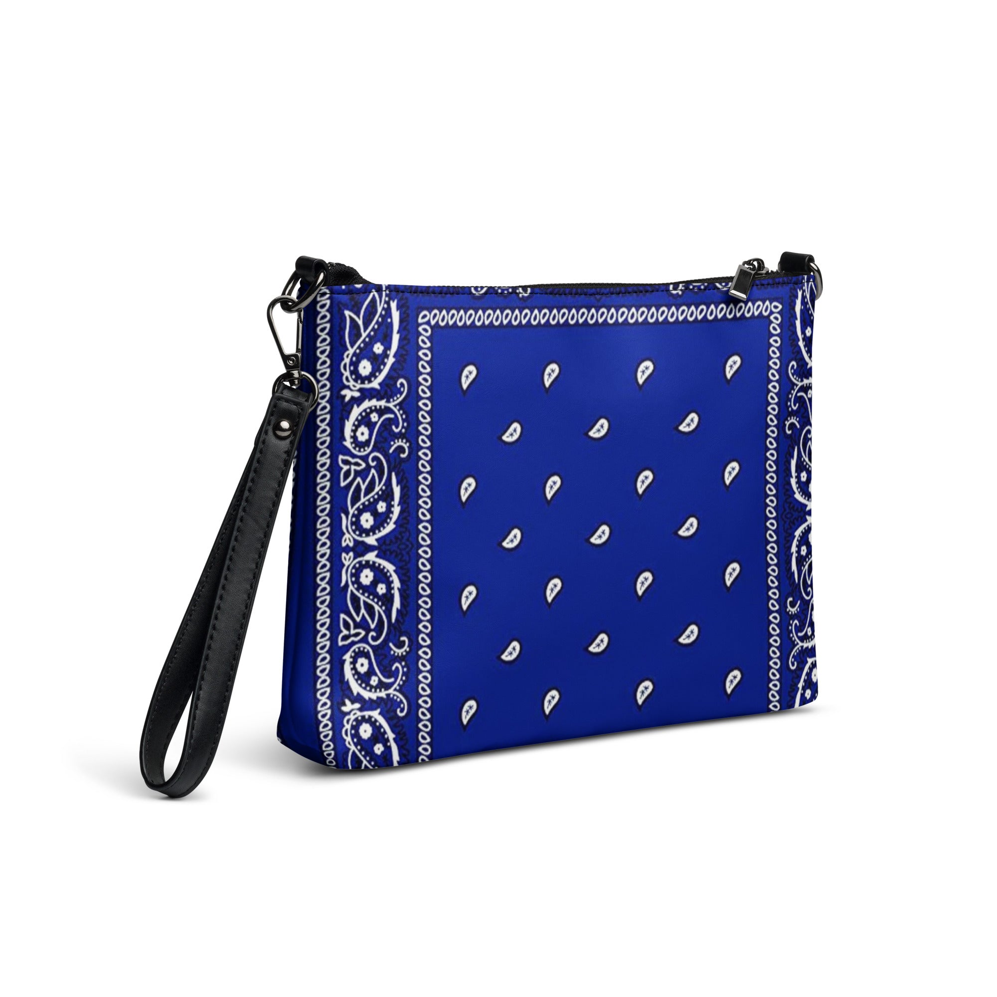 Blue Bandanna Crossbody bag