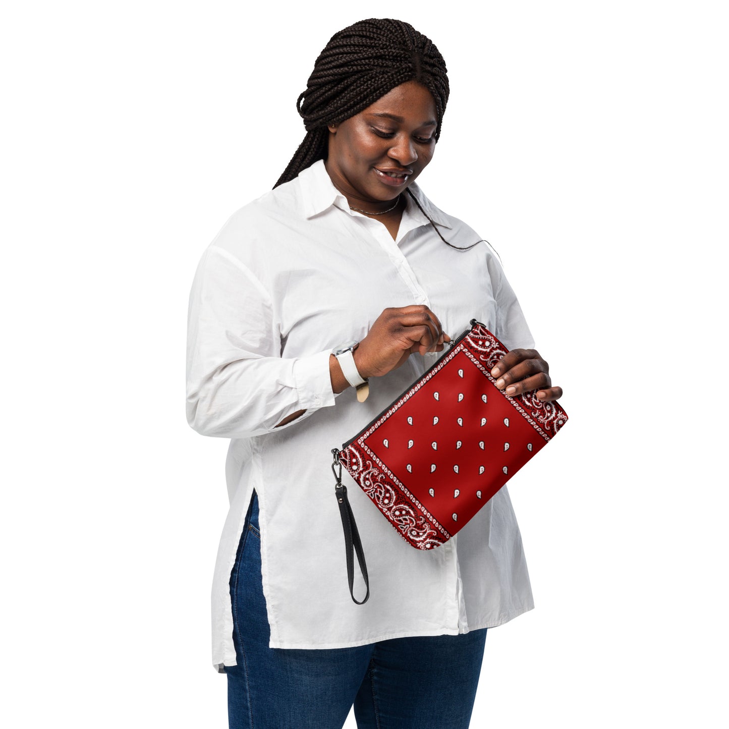 Red Bandanna Crossbody bag