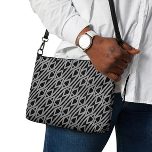 Black and Grey Crossbody bag