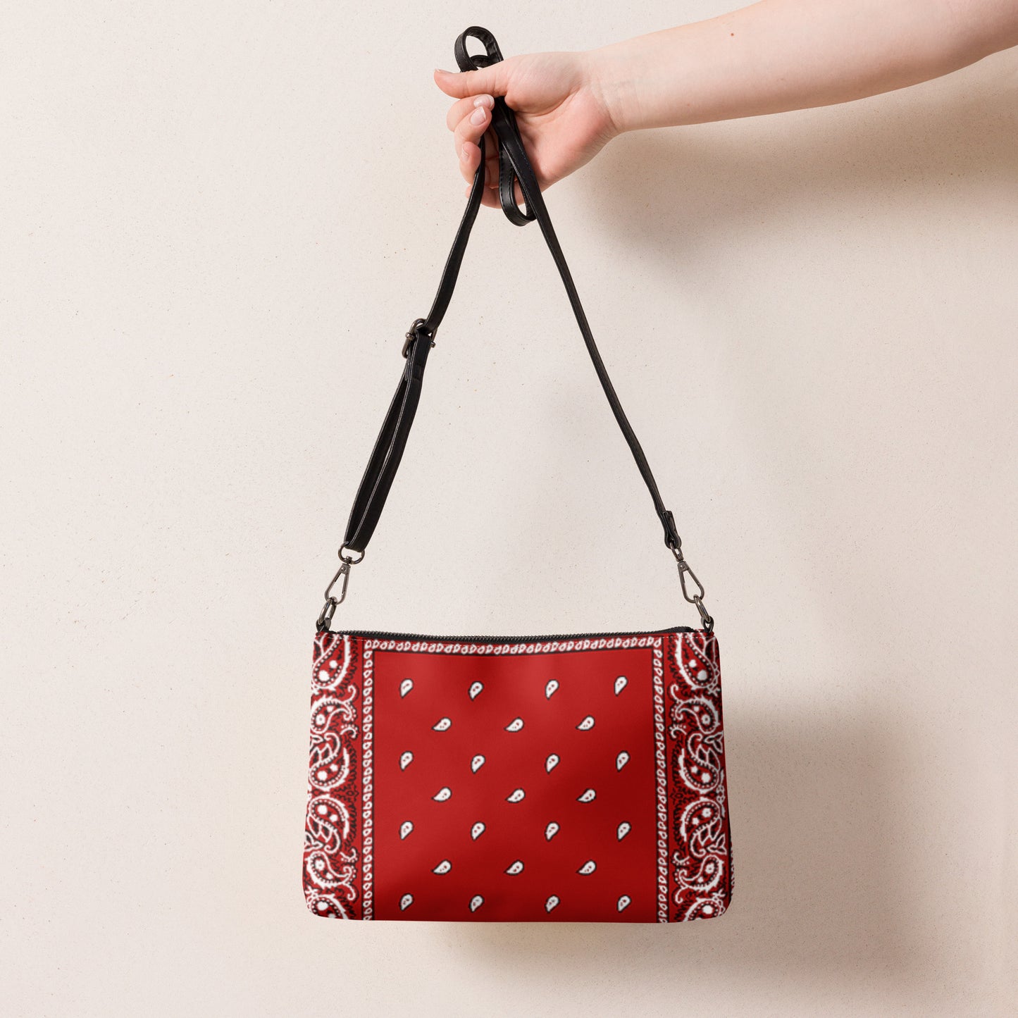 Red Bandanna Crossbody bag