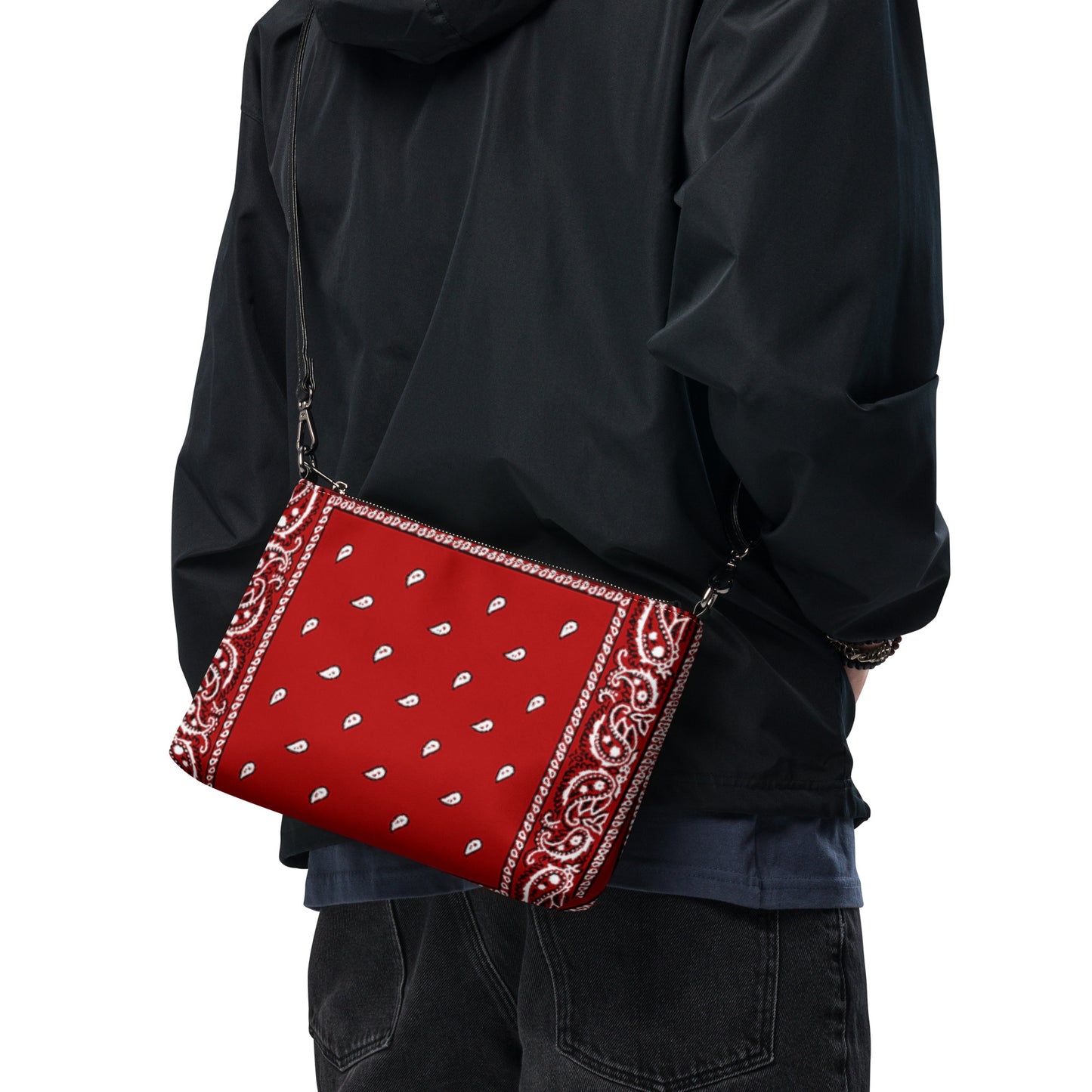 Red Bandanna Crossbody bag