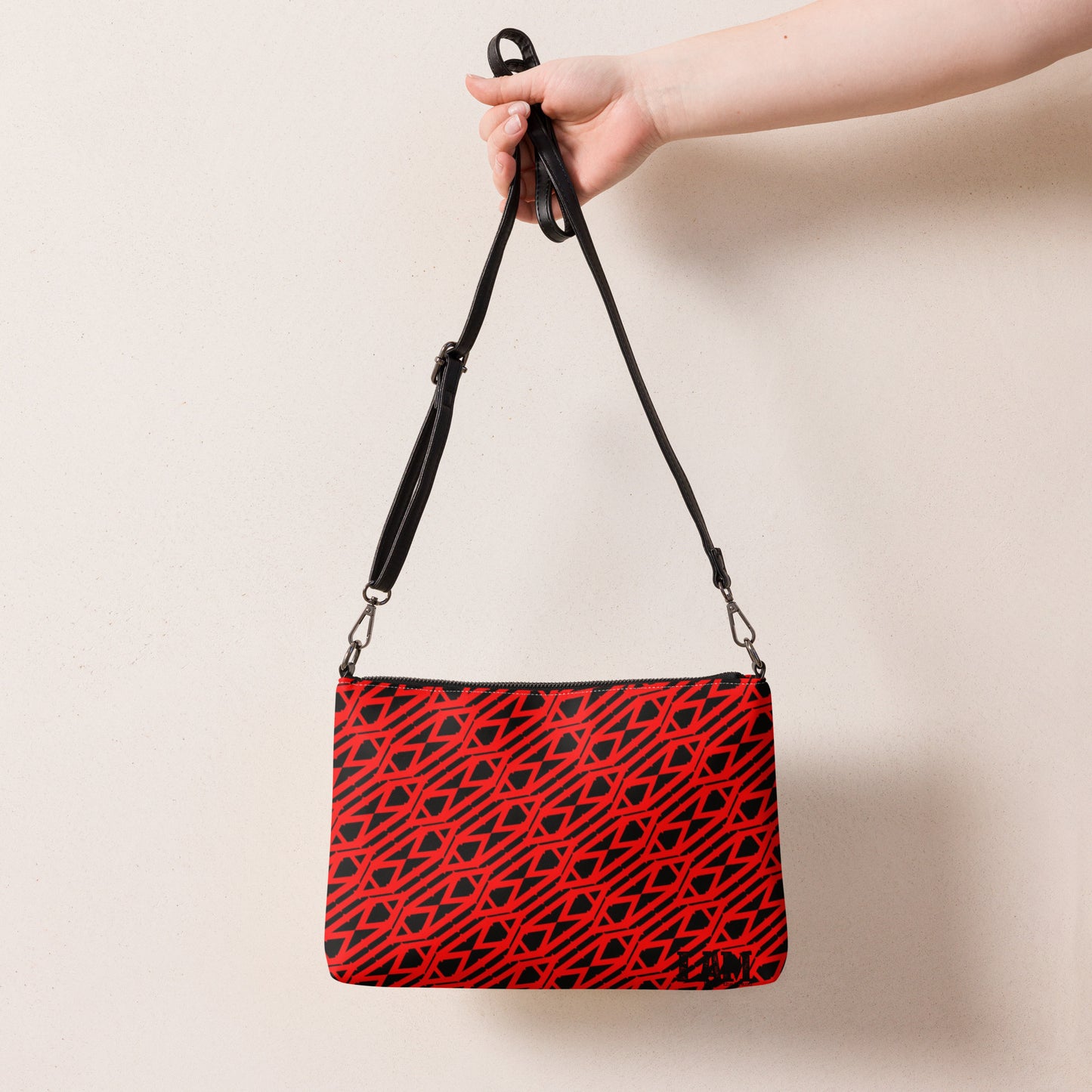 I Am Print Crossbody bag