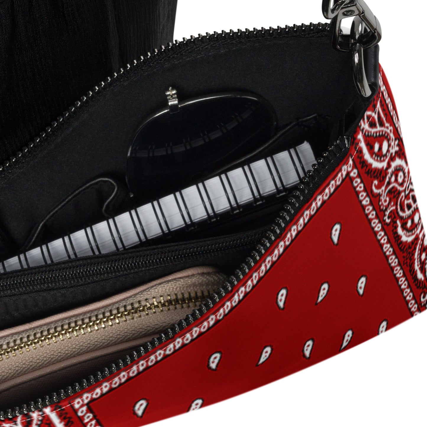 Red Bandanna Crossbody bag