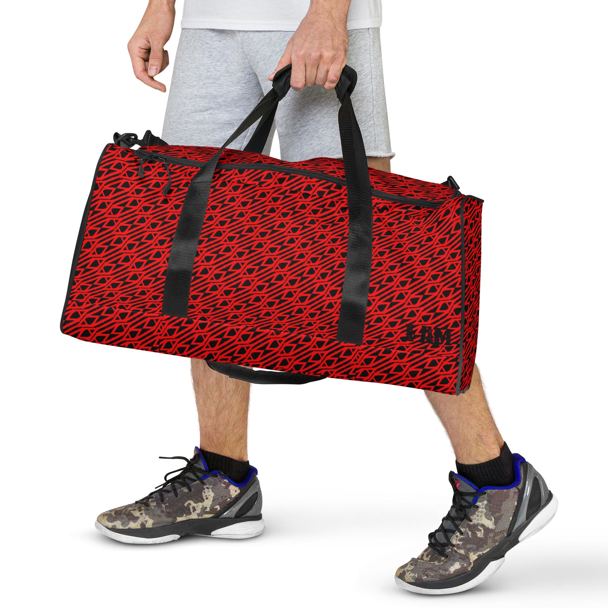 I Am Print Duffle bag