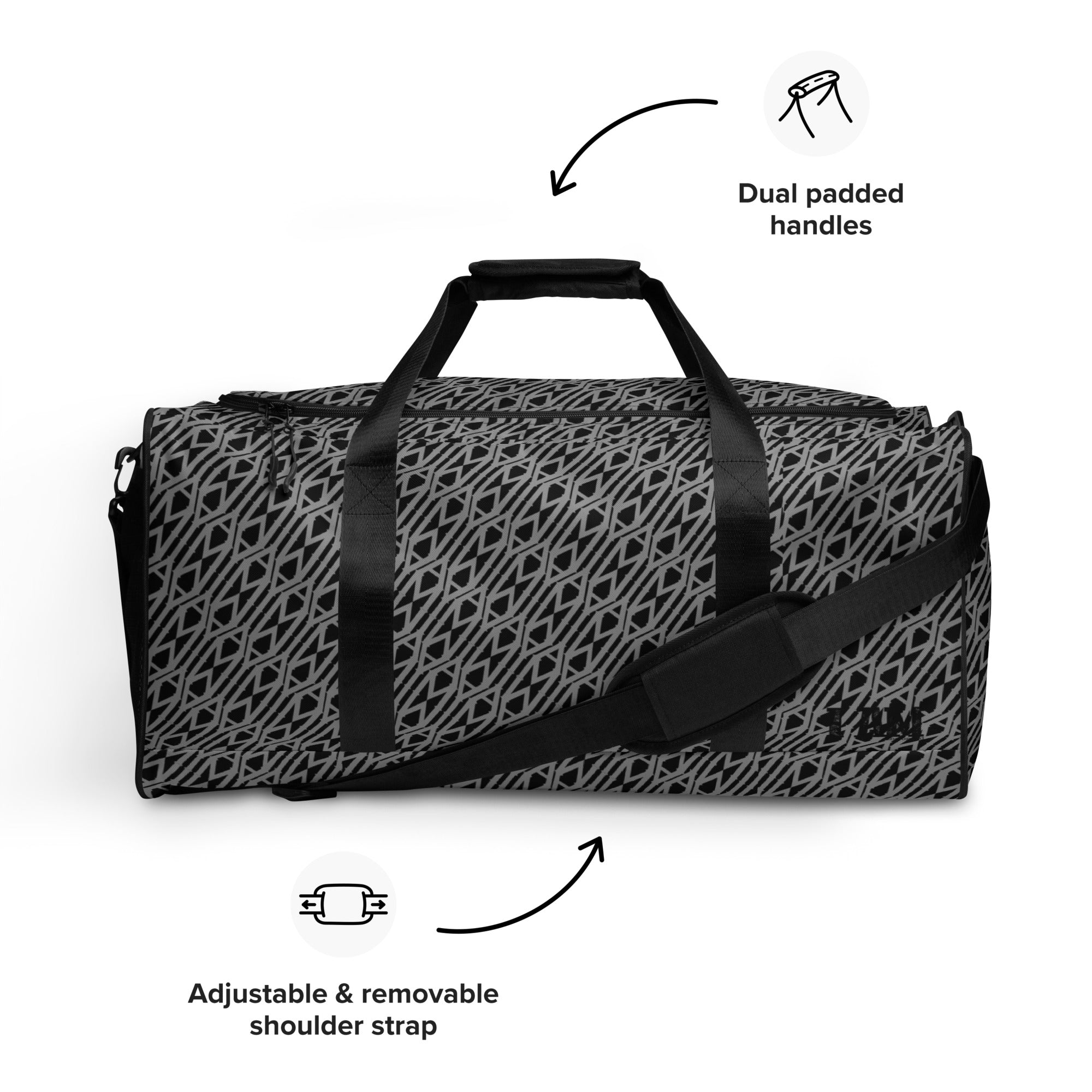 I Am Print Duffle bag