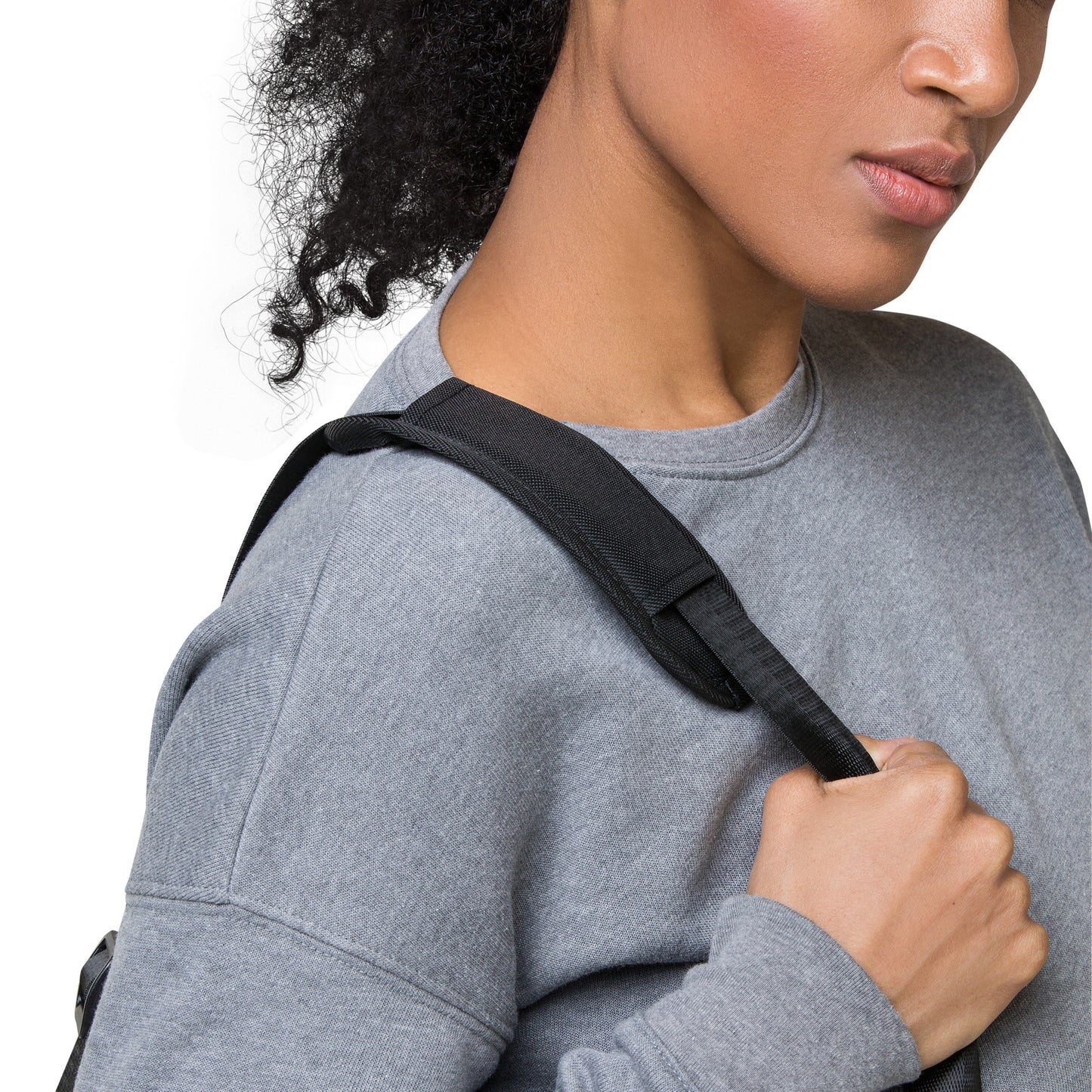 I Am print Duffle bag
