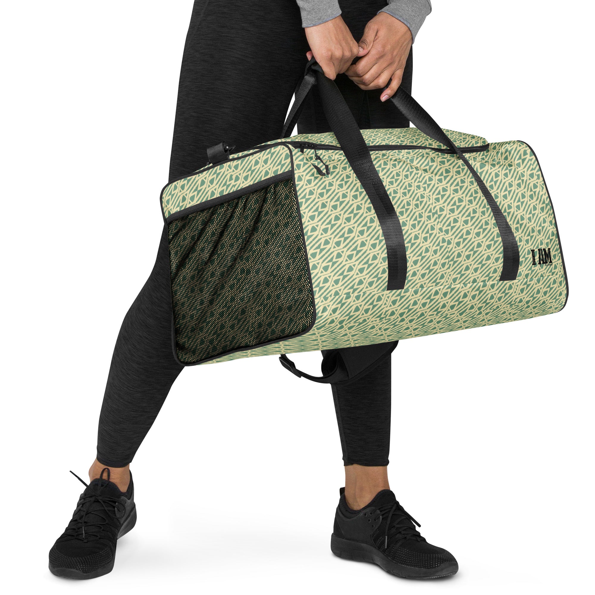 I Am Print Duffle bag