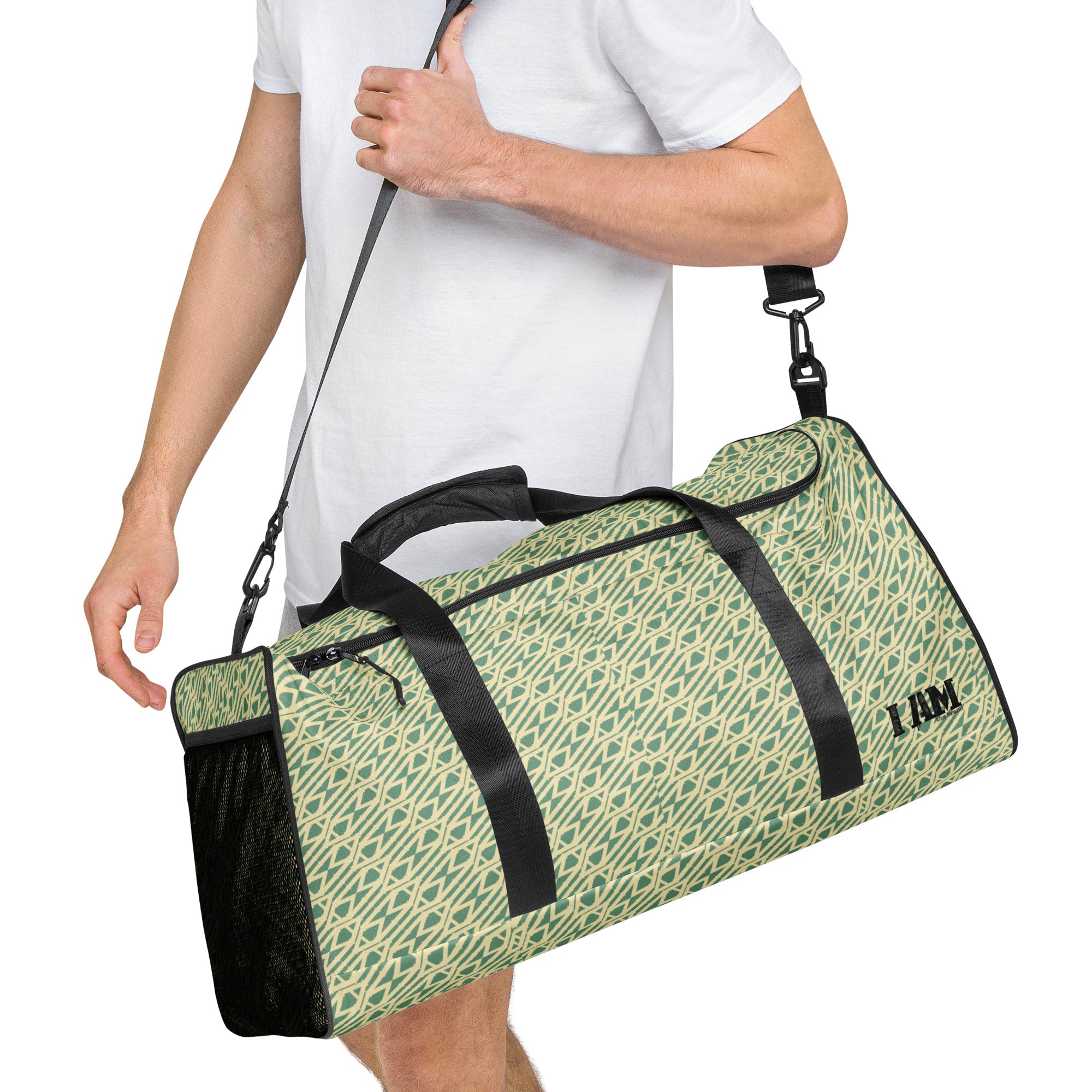 I Am Print Duffle bag