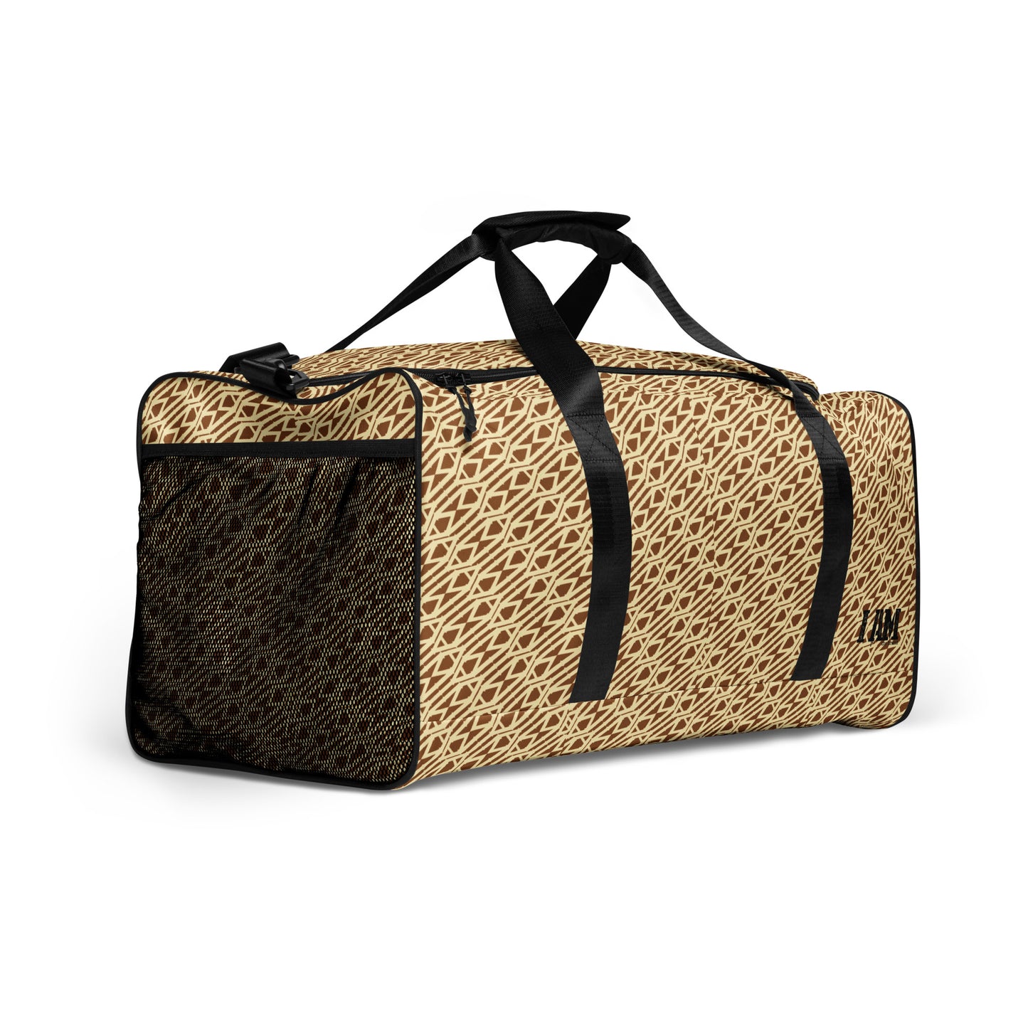 I Am print Duffle bag