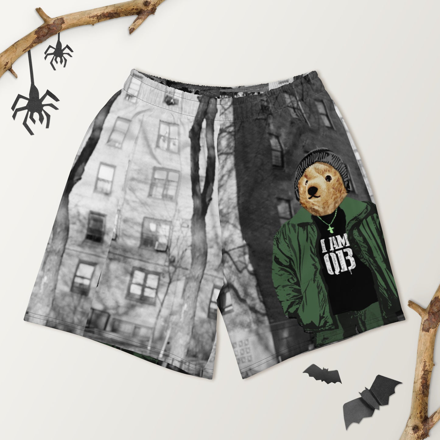 Vernon edition all over Men's Recycled Athletic Shorts