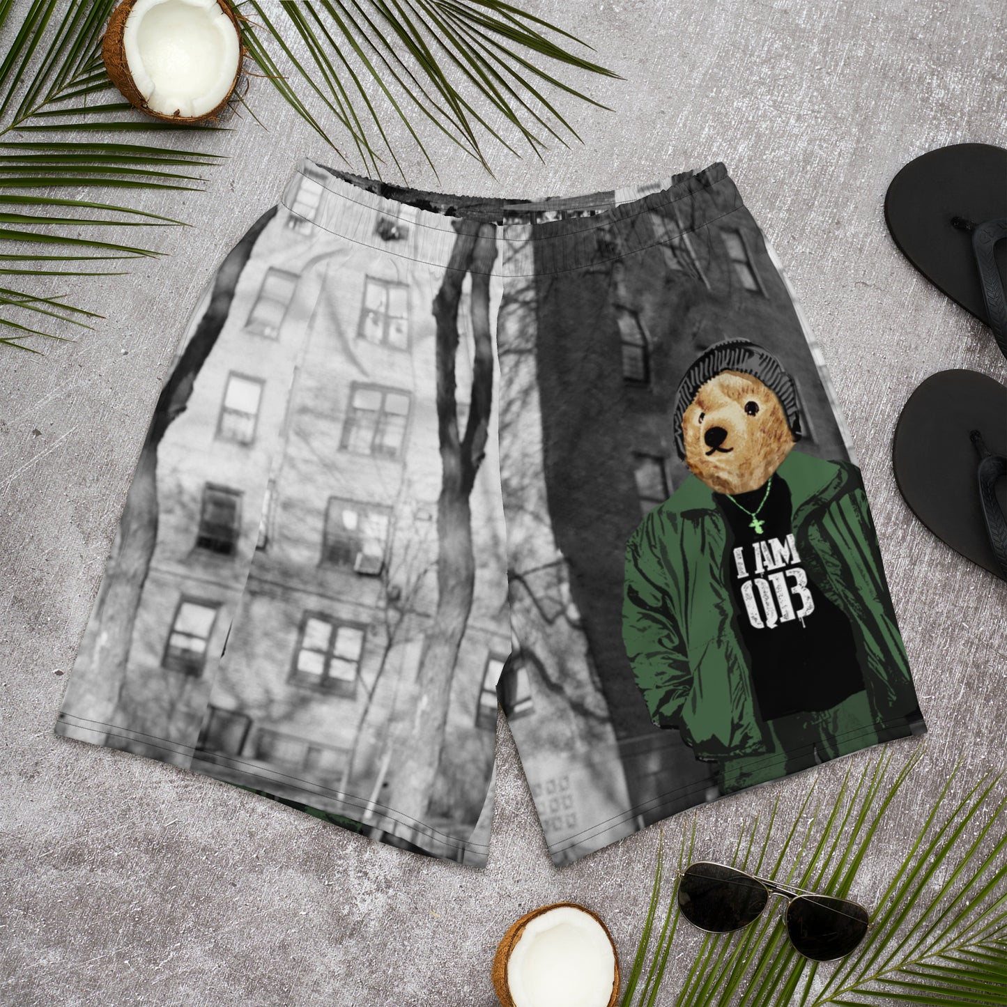 Vernon edition all over Men's Recycled Athletic Shorts