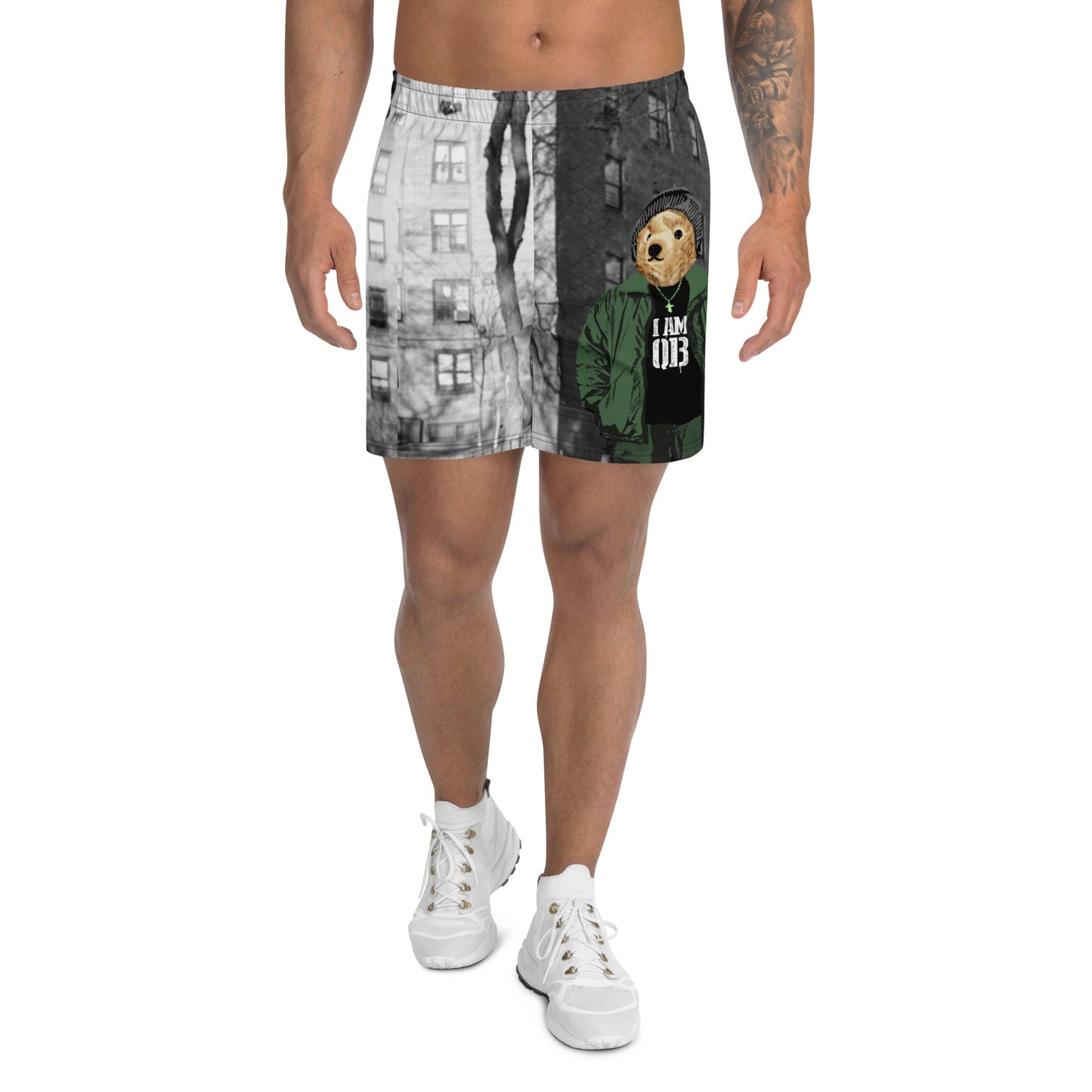 Vernon edition all over Men's Recycled Athletic Shorts