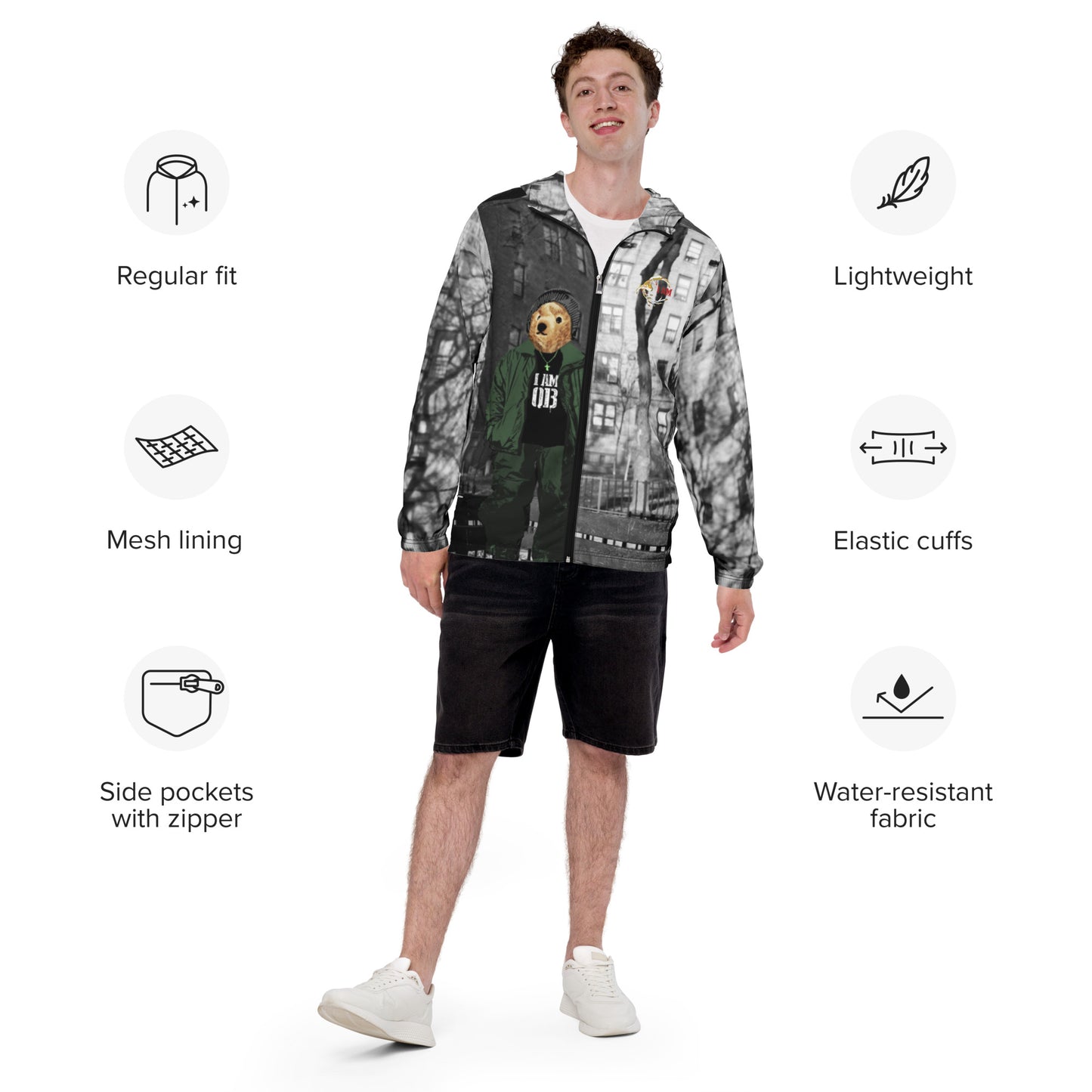 Vernon Edition Men’s windbreaker