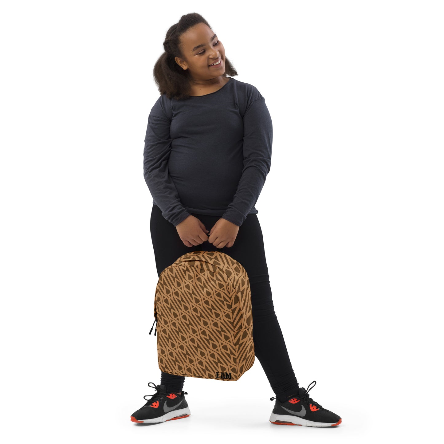 I Am Print Minimalist Backpack