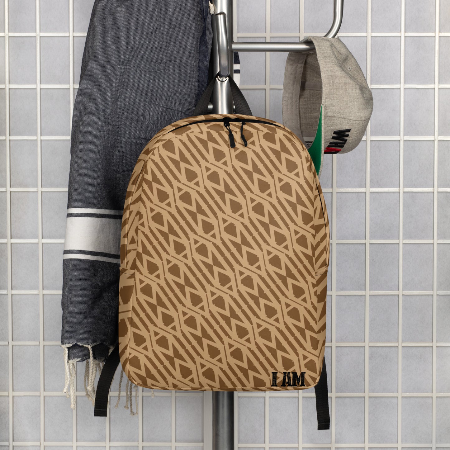 I Am Print Minimalist Backpack