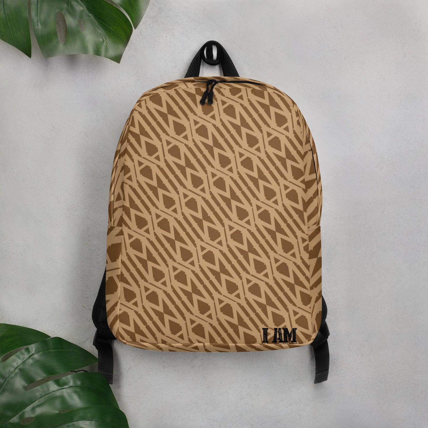 I Am Print Minimalist Backpack