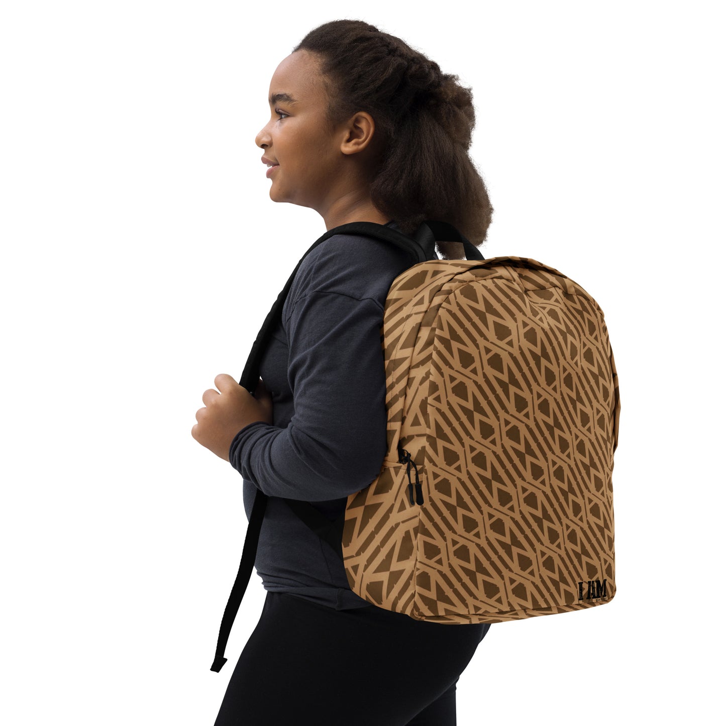I Am Print Minimalist Backpack