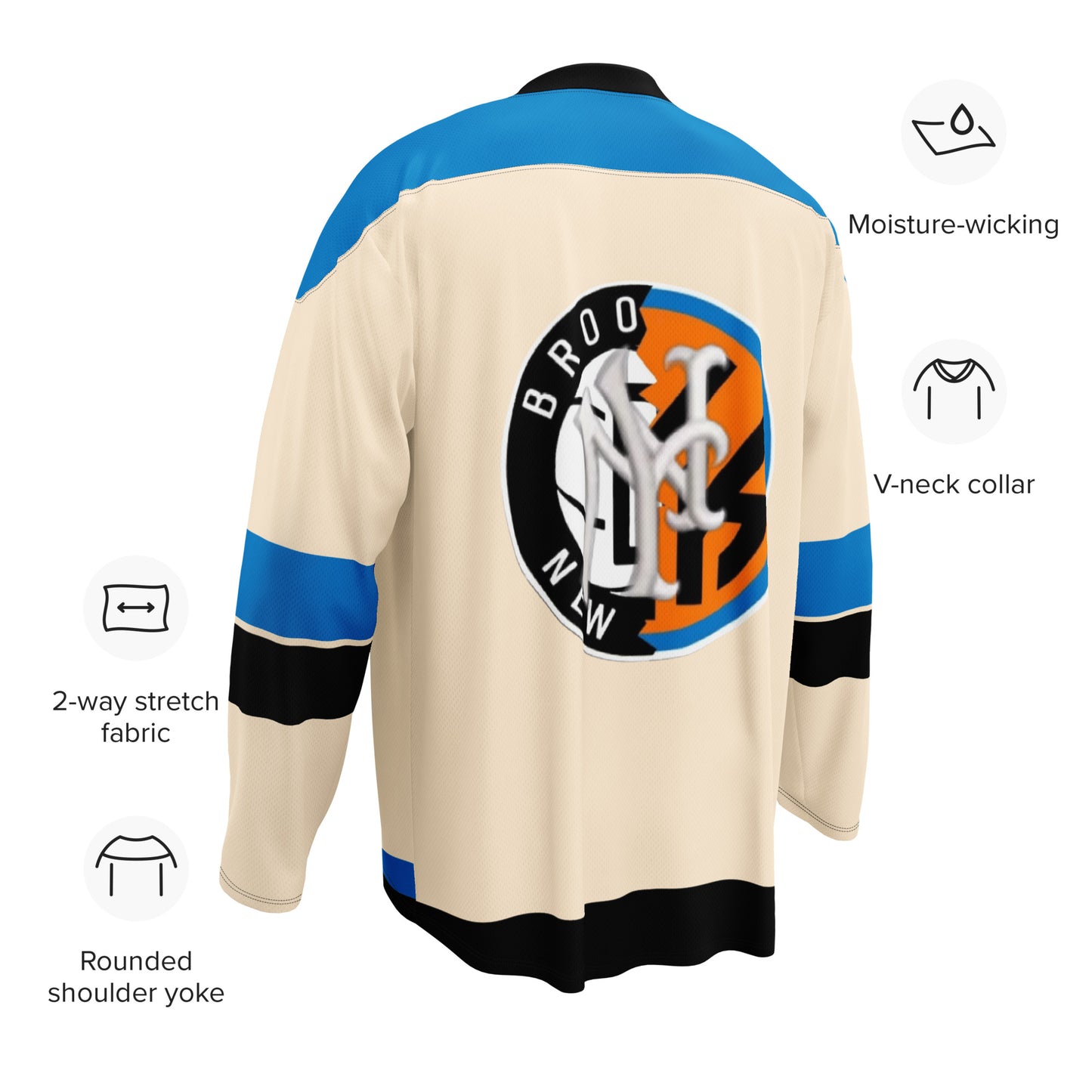 I Am New York hockey fan jersey