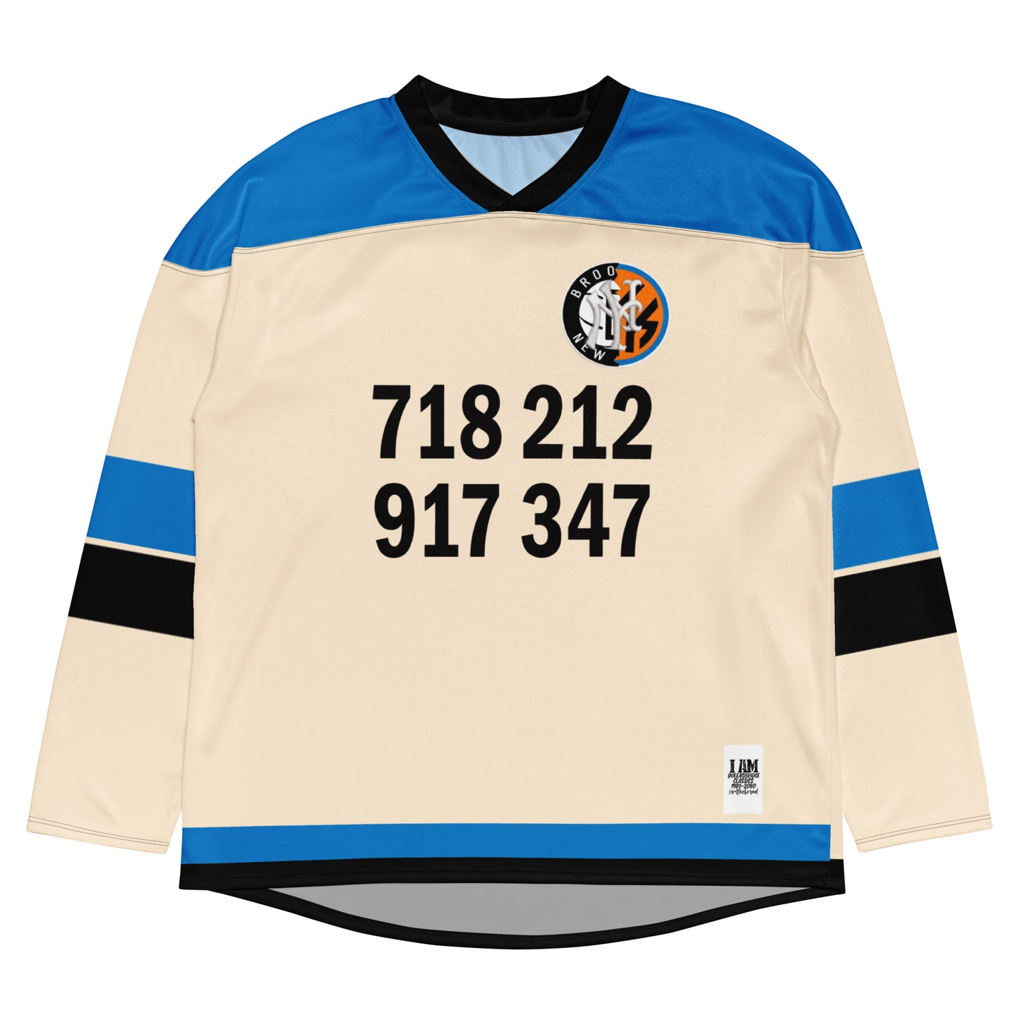 I Am New York hockey fan jersey