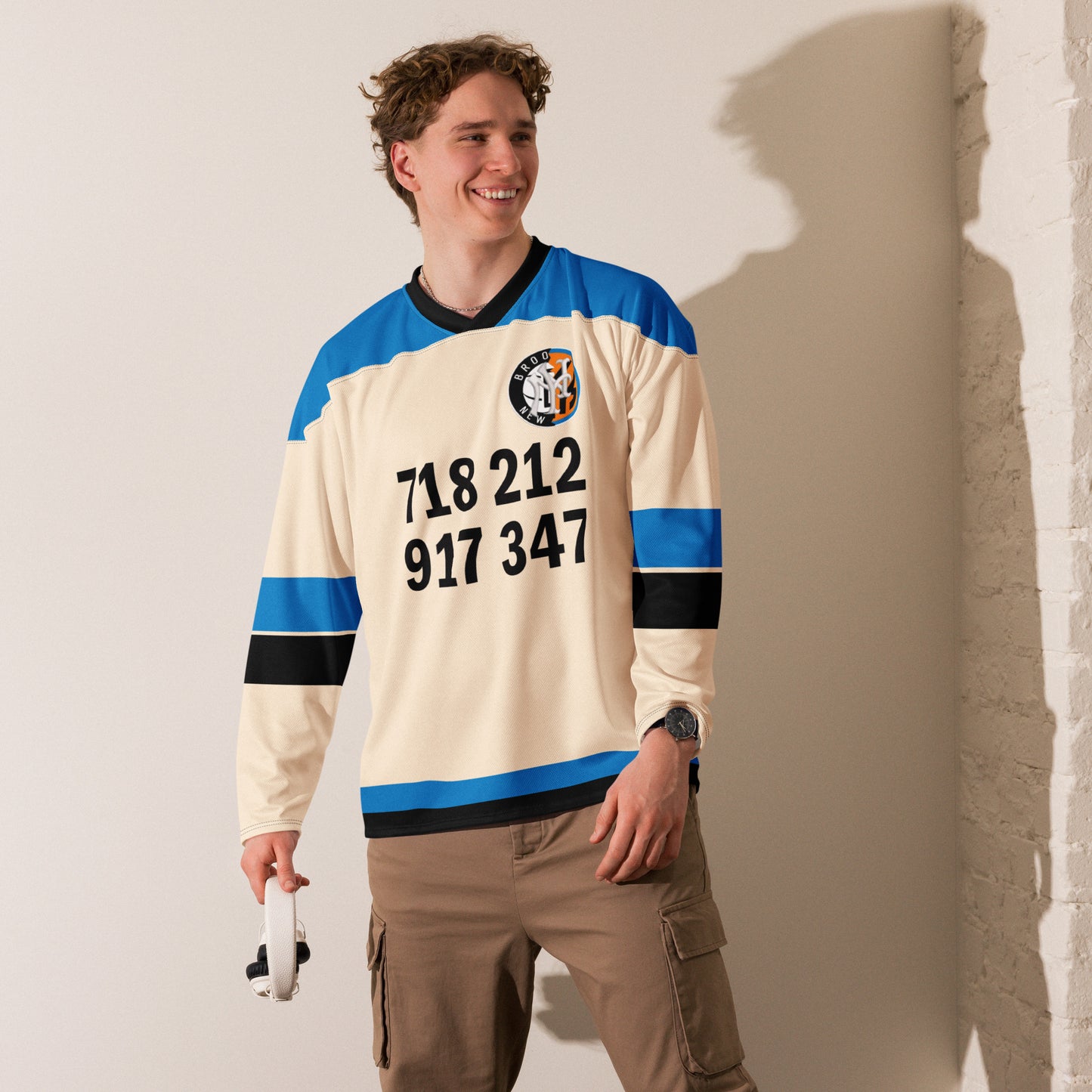 I Am New York hockey fan jersey